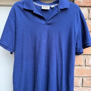 Men's Blue Polo Shirt